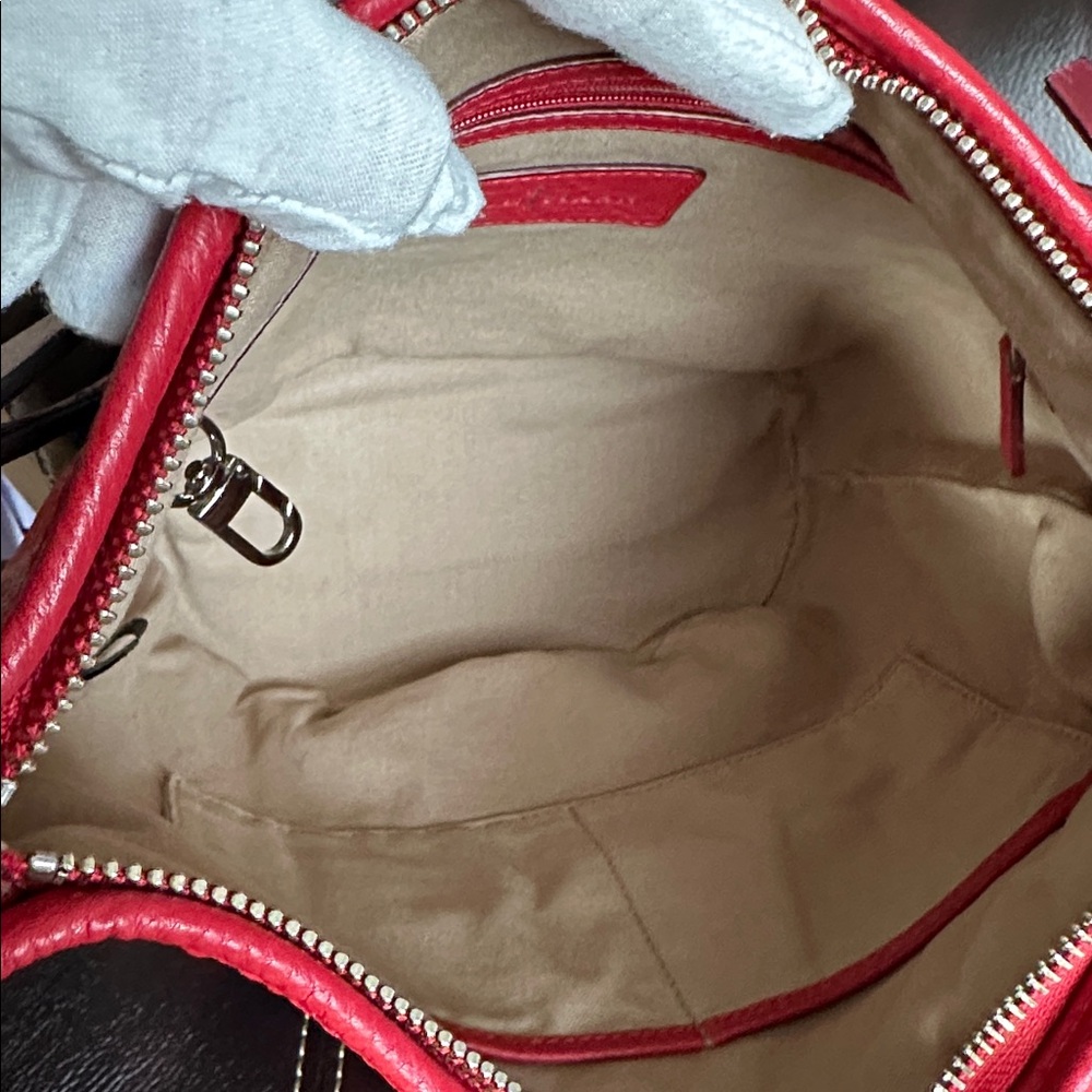 COLE HAAN LARGE Pebbled Leather Hobo Bag - Picture 6 of 16